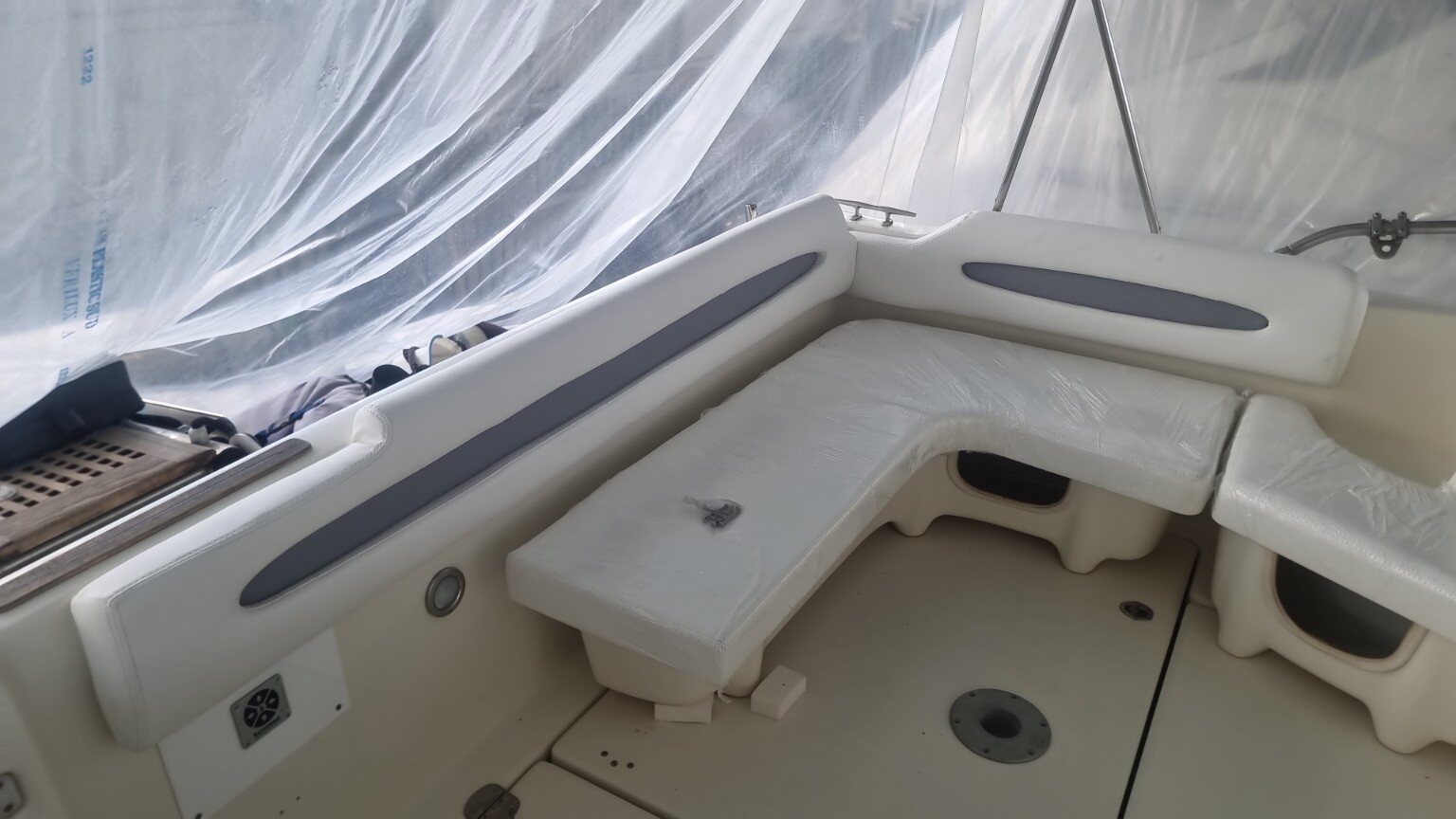 Lavoro di cuscineria nautica su misura 15