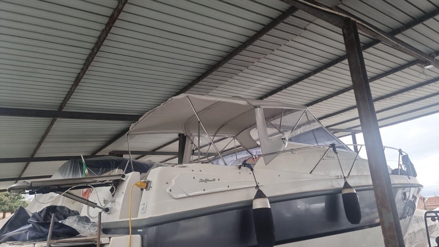 Tendalino nautico su misura 4